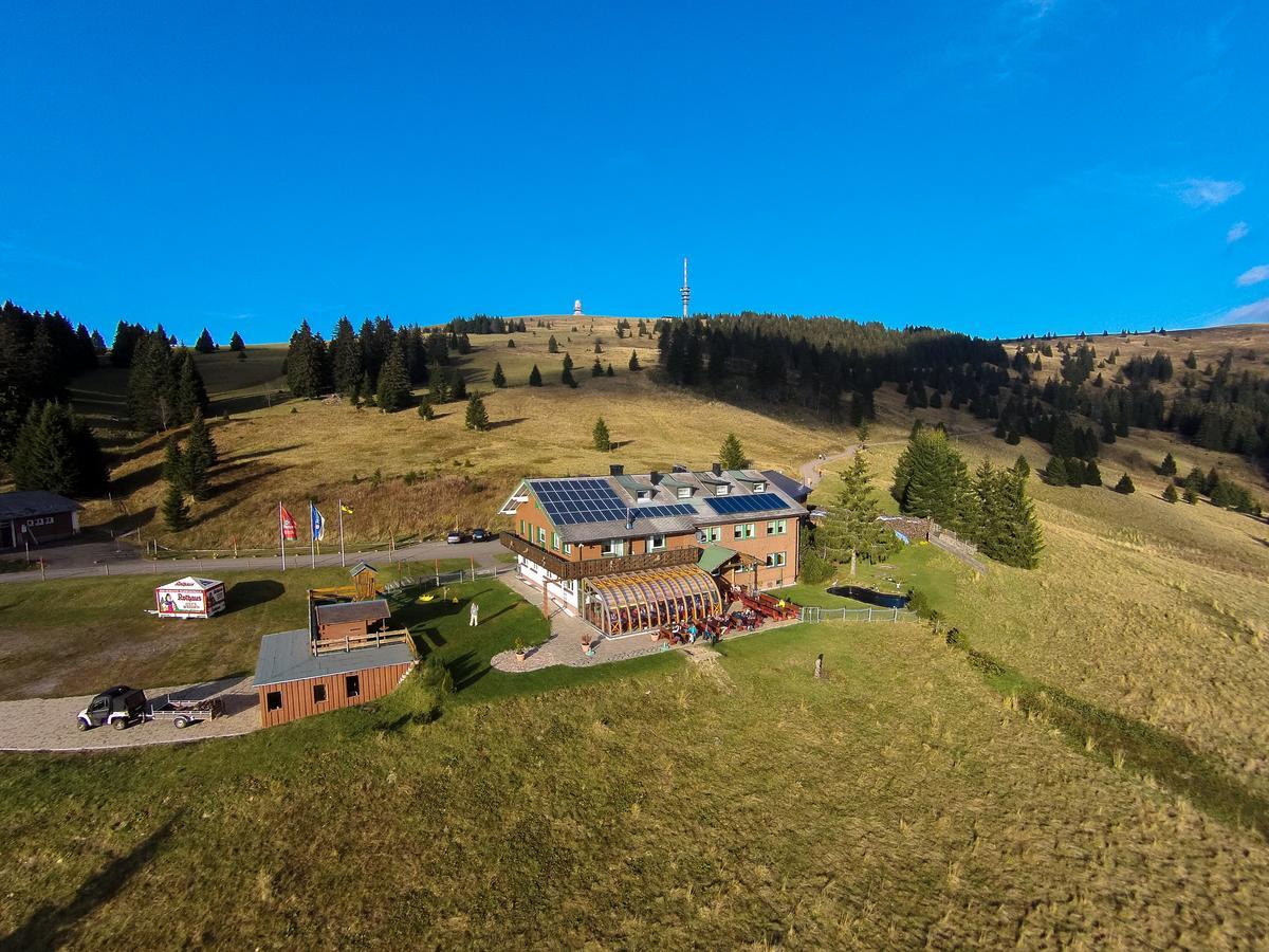 Berggasthof-Pension Todtnauer Hutte 费尔德伯格 外观 照片